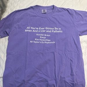 Barstool Taylor Swift Mean shirt - Never worn